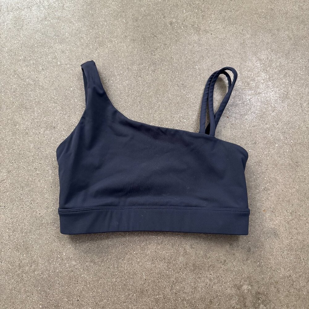 Adanola Ultimate Asymmetric Double Strap Bra - Midnight Blue - S